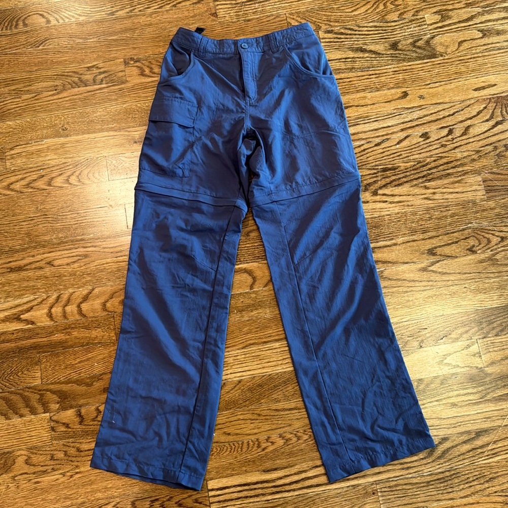 Kids Columbia Pants with Zipper Shorts Size 14/16
